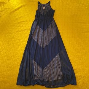 Apt.9 Long Navy Dress Size Medium